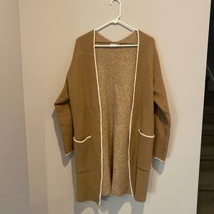 Tan Cardigan